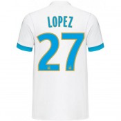 Maillot OM Enfant LOPEZ 2017/2018 Domicile Moins Cher