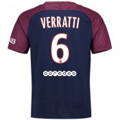 Soldes Maillot PSG Paris Saint Germain Enfant VERRATTI 2017/2018 Domicile