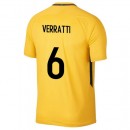 Maillot PSG Paris Saint Germain VERRATTI 2017/2018 Extérieur Promos Code