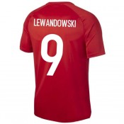 Maillot Pologne Fan Shirt LEWANDOWSKI Extérieur 2018/2019 Coupe Du Monde Prix En Gros