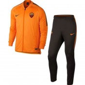 Survetement Football AS Roma 2017/2018 Homme Orange à Vendre