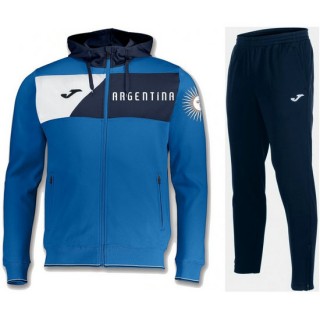 Survetement Football Argentine 2018/2019 Capuche Homme Bleu Bonnes Affaires