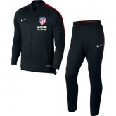 Survetement Football Atletico Madrid 2017/2018 Homme Noir Boutique En Ligne