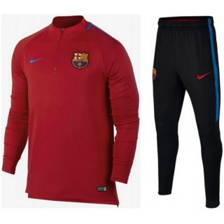 Survetement Football Barcelone 2017/2018 Homme Rouge Rabais prix