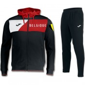 La Collection 2018 Survetement Football Belgique 2018/2019 Capuche Homme Noir