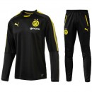 Survetement Football Dortmund BVB 2017/2018 Homme Noir-2 Escompte En Lgine