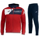 Survetement Football Equipe de France 2018/2019 Capuche Homme Rouge Personnalisé