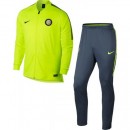 Survetement Football Inter Milan 2017/2018 Homme Fluo En Soldes