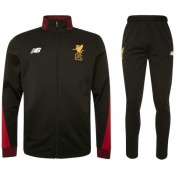 Survetement Football Liverpool 2017/2018 Homme Noir-Rouge Rabais Paris