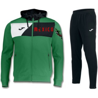 Survetement Football Mexique 2018/2019 Capuche Homme Vert Promo prix