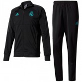 Survetement Football Real Madrid 2017/2018 Homme Noir Personnalisé