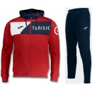Survetement Football Tunisie 2018/2019 Capuche Homme Rouge Boutique