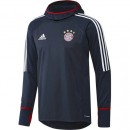 Sweat Foot Bayern 2017/2018 Capuche Homme Marine en Promo