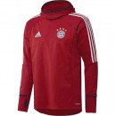 Solde Sweat Foot Bayern 2017/2018 Capuche Homme Rouge