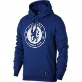 Sweat Foot Chelsea 2017/2018 Capuche Homme Bleu Magasin De Sortie