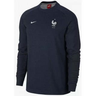 Sweat Foot Equipe de France 2018/2019 Coupe du Monde Homme Modern-Marine Pas Cher Prix