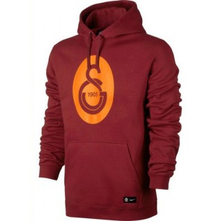 Sweat Foot Galatasaray 2017/2018 Capuche Homme Rouge Nouvelle