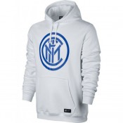 Sweat Foot Inter Milan 2017/2018 Capuche Homme Blanc Moins Cher