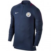 Sweat Foot Manchester City 2017/2018 Homme Marine Officiel