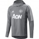 Prix Sweat Foot Manchester United 2017/2018 Capuche Homme Gris