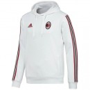 FR Sweat Foot Milan AC 2017/2018 Capuche Homme Blanc-Coton