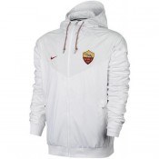 Veste Foot AS Roma 2017/2018 Homme Blanc France Magasin