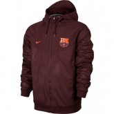 Veste Foot Barcelone 2017/2018 Homme Bordeaux PasCher Fr