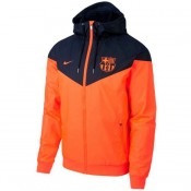 Nouvelle Collection Veste Foot Barcelone 2017/2018 Homme Orange