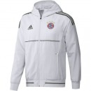 Veste Foot Bayern Ligue Des Champions 2017/2018 Capuche Homme Blanc Vendre Cannes