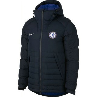 Veste Foot Doudoune Chelsea 2017/2018 Capuche Homme Marine Pas Cher Marseille