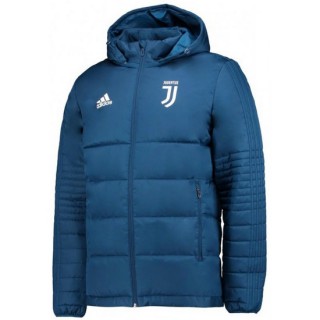 Veste Foot Doudoune Juventus 2017/2018 Capuche Homme Bleu Magasin De Sortie