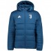 Veste Foot Doudoune Juventus 2017/2018 Capuche Homme Bleu Magasin De Sortie