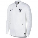 Veste Foot Equipe de France 2018/2019 Coupe du Monde Homme Blanc Soldes