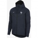 Boutique Veste Foot Equipe de France 2018/2019 Coupe du Monde Homme Fleece Marine Paris