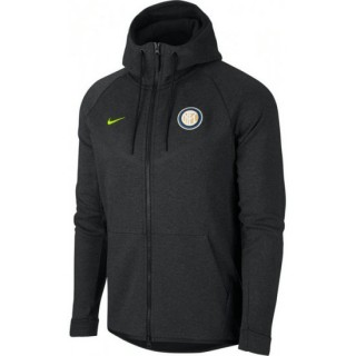 Veste Foot Inter Milan 2017/2018 Capuche Homme Noir Promotions