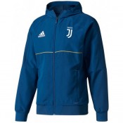 Veste Foot Juventus 2017/2018 Capuche Homme Bleu Vendre Alsace