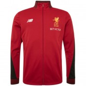 Achat Nouveau Veste Foot Liverpool Enfant 2017/2018 Rouge-Noir