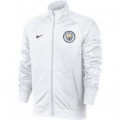 Vente Privee Veste Foot Manchester City 2017/2018 Homme Blanc