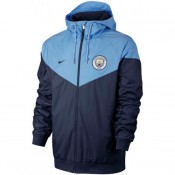 Veste Foot Manchester City 2017/2018 Homme Bleu Moins Cher