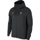 Veste Foot PSG Paris Saint Germain 2017/2018 Capuche Homme Noir Boutique Paris