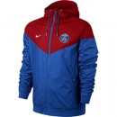 Veste Foot PSG Paris Saint Germain 2017/2018 Homme Bleu Rabais