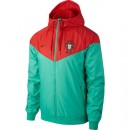 FR Veste Foot Portugal 2018/2019 Coupe du Monde Homme Vert-Rouge