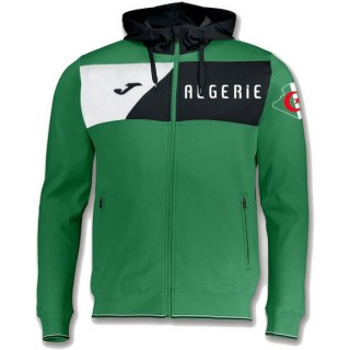 Vente Nouveau Veste Survetement Algerie 2018/2019 Capuche Homme Vert