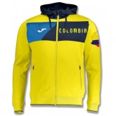 Veste Survetement Colombie Enfant 2018/2019 Capuche Jaune Promo Prix Paris