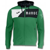 Acheter Nouveau Veste Survetement Maroc 2018/2019 Capuche Homme Vert En Ligne