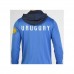 Veste Survetement Uruguay Enfant 2018/2019 Capuche Bleu Pas Cher Prix